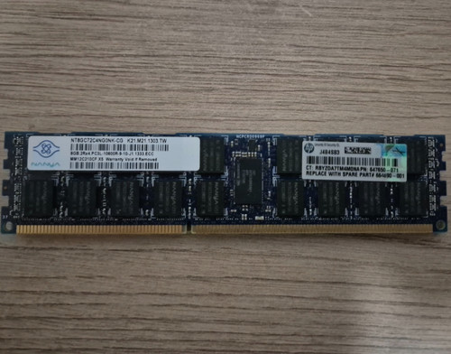Kit 2x8go ddr3 ecc nanya - kit,