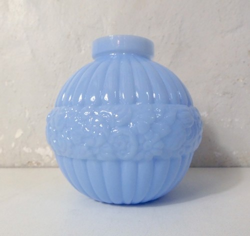 Ancien vase boule opaline - ancien,