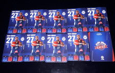 basketball 10 carte slam deck equipe de france rudy johannès fauthoux psa rare