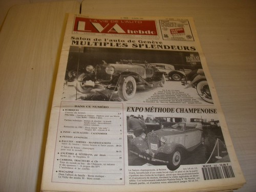 Lva vie auto - l'auto, 03.1992