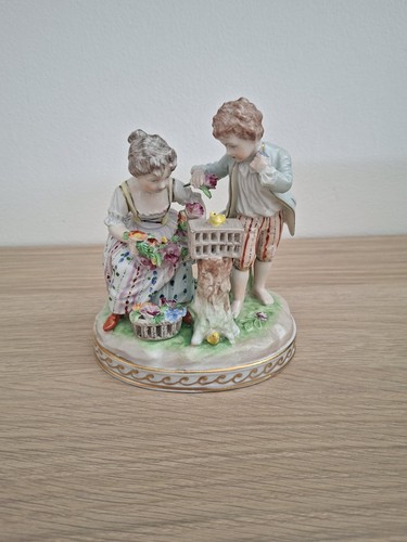 Statuette porcelaine dresden - statuette,