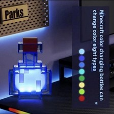 Veilleuse Minecraft Bouteille
