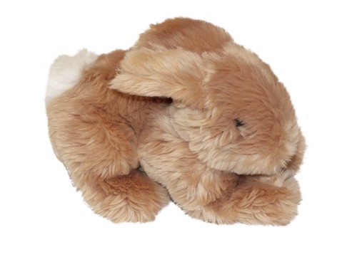Peluche lapin marron - lapin,