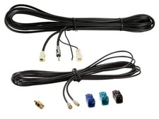 Antenna extension set Fakra DIN SMB SMA 5.0 m for FM DAB Calearo 7677815-1