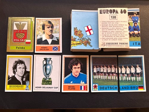 Panini europa stickers - panini, 80