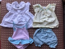 JOJO MAMAN BEBE Girls Pink Swimming Costume 3-6 Months Broiderie Anglais Bundle