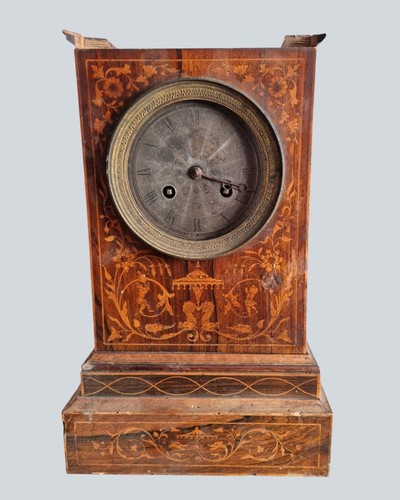 Pendule borne palissandre