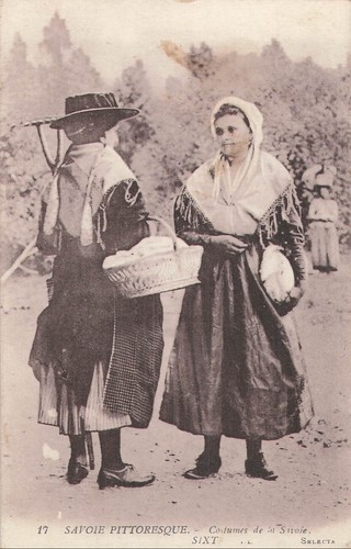 Savoie pittoresque costume - savoie,