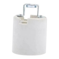 Lot De 2 Douilles Chauffantes En Céramique E26, Design Simple, Résistantes à