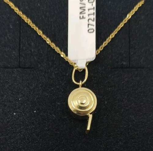 Pendentif chaîne or 18k - pendentif,