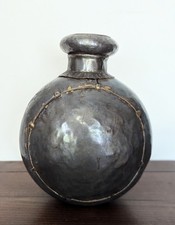 Gourde Métal Ancienne Rajasthan Inde