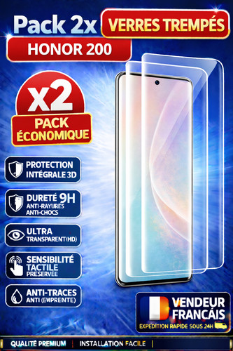 Verre trempé honor - verre,