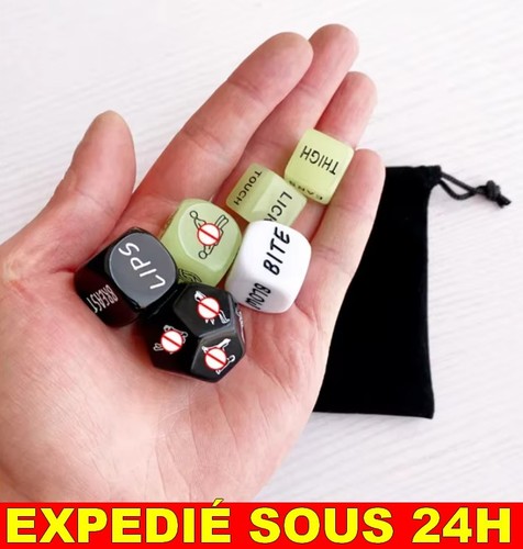 Dés sexuel lumineux - 6,