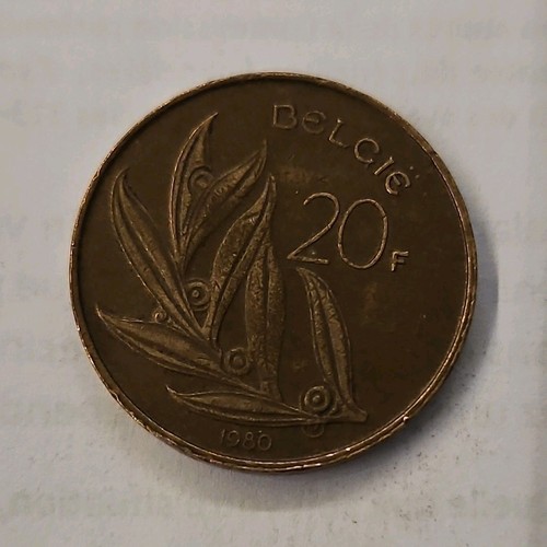 Belgique francs 1980 belgie - 20,