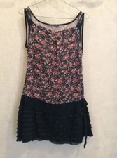 Robe d'été mini rouge et noire T36 Comme une femme (2202179) 