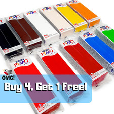 FIMO Doux 350g Polymère Modelage Four Argile - Moulage Acheter 4,Gagnez 1