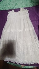 beautiful embroidered tulle christening dress xxe