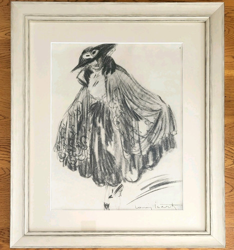 Louis icart fusain - icart, masqué