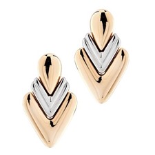 Chimento Italy Chevron Dangle Earrings