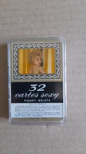 Jeu cartes sexy piquet - 32,