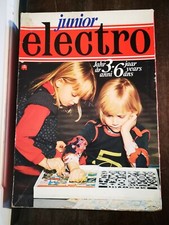 Ancien Vintage JUNIOR ELECTRO Par Jumbo 3/6 Ans Réf. 610 Fonctionne