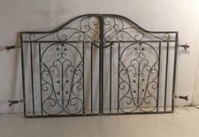 Porte De Jardin En Fer Forgé