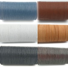 Cordon De Cuir Rond Véritable