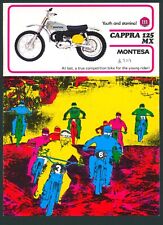Montesa Cappra 125 MX (1970's) Original Factory Issue Dealer Sales Brochure FH07
