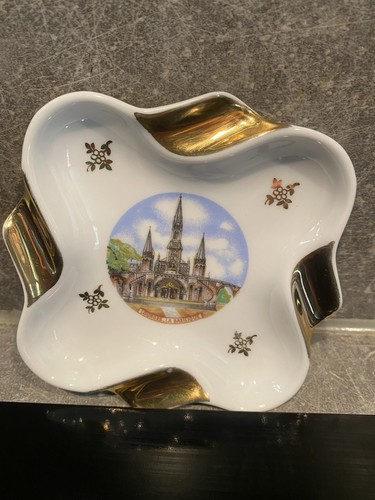 Ancien cendrier porcelaine