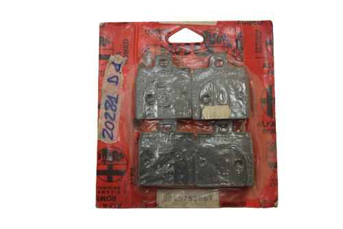 Brake pads for alfa - alfa, romeo