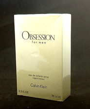 Eau de toilette vaporisateur" Obsession" for men by Calvin Klein  75mL 