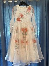 Disney Store Girls Belle Wedding Dress Size 9/10 Halloween Costume
