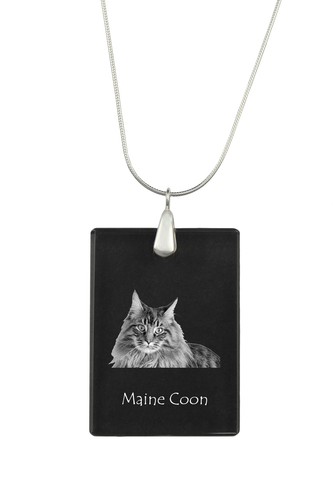 Maine coon crystal suspendu - maine,