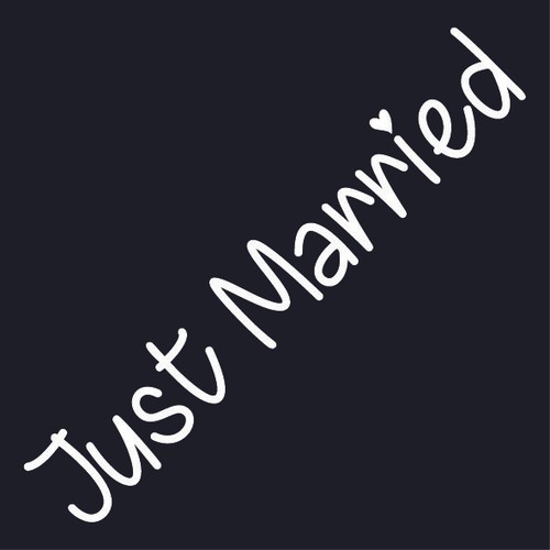Just married 60cm - just,