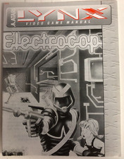Notice Electrocop Atari Lynx