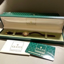 Gucci Vintage Watch Gold Dial