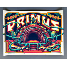 Primus Poster AP #/25 St Louis MO 2024 Half Hazard Press Signed Original Mint