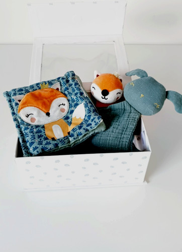 Coffret doudou plat lange - doudou,