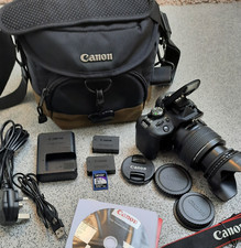 Canon EOS 100D 18.0MP Digital SLR Camera + EF-S 18-55mm Macro Lens + Canon Bag