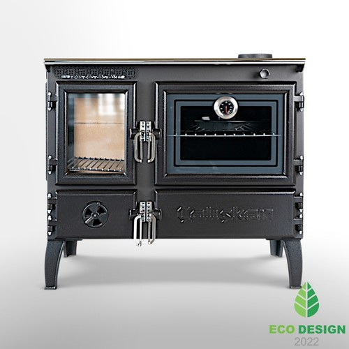 Cuisinière bois fonte - bois,