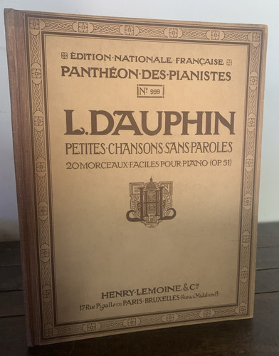 Dauphin petites chansons - ,
