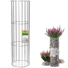 Colonne KADAX en acier, gabions en pierre, gabions décoratifs, panier en pierre