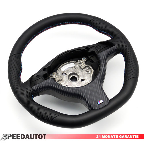 Volant cuir aplanit bmw - volant,