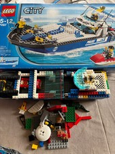 LEGO bateau police réf 7287 A COMPLETER