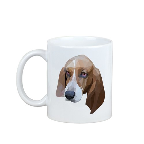 Mug basset hound avec - photo, et