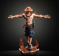 2024 New 28cm Anime One Piece's Ace Figure Portgas D Ace Action Figurine