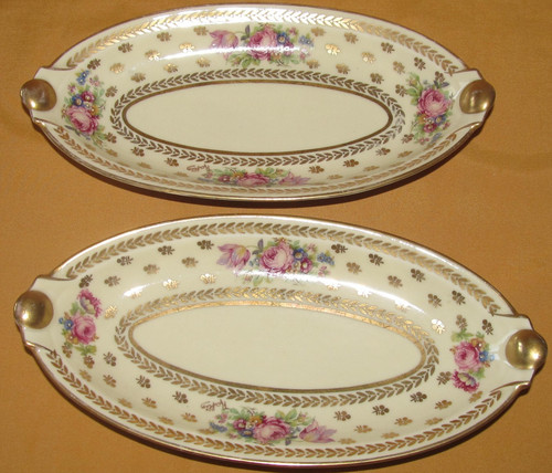 Lot raviers porcelaine - de, 2