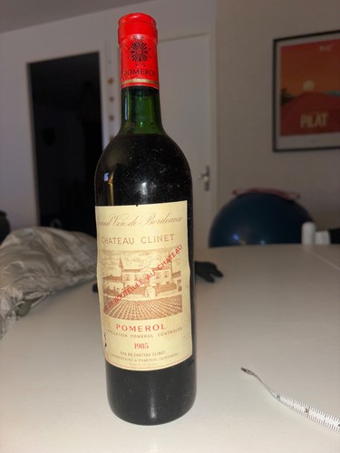 Pomerol château clinet 1985 - pomerol,