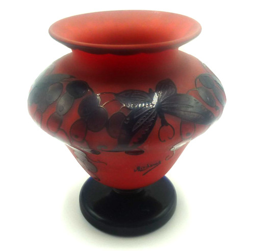 Vase pâte verre art - de,