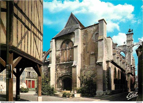 Carte postale troyes - troyes,